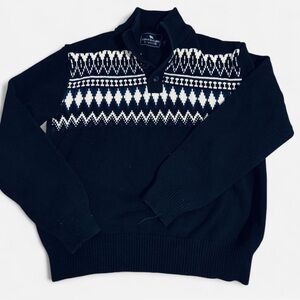 American Living Chunky 100% Cotton Alpine Sweater L Mint Condition Cabincore